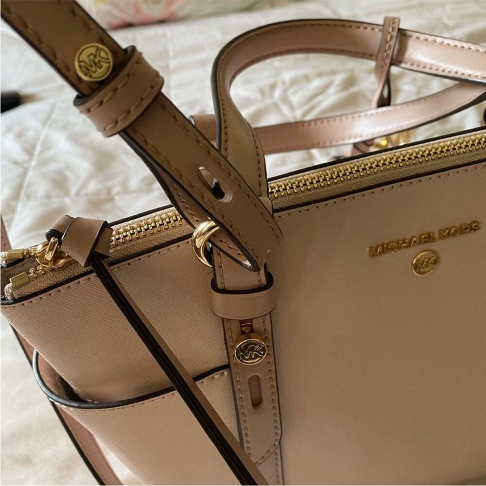 Michael Kors Nomad Tote Crossbody in Blush Pink - Picture 12 of 12